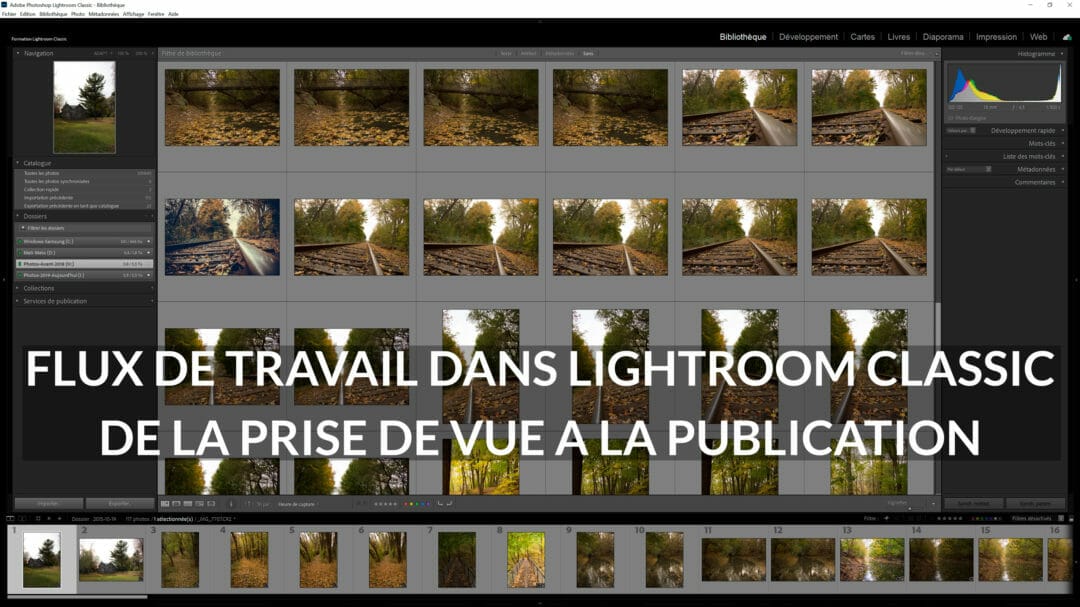 Photoshop - Lightroom Classic et Bridge